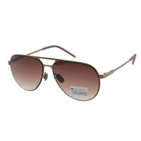 Hot Sale Double Metal Bridge CE UV400 Nose pads Round Metal Sunglasses Frame